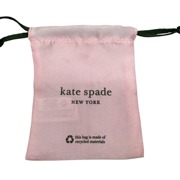 Kate Spade New York Pink Drawstring mini Pouch bag 3.5x4.5" READ - Picture 1 of 6